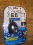 Sprite Water Saving Combo Pack Shower Kitchen Bath Heads Three Spray Swivel Nip. Fixed Price $8.99.
