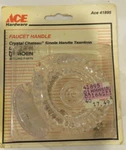 New-ace Replacement Moen Crystal Chateau Single Handle Teardrop Faucet. Fixed Price $19.88.
