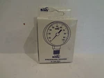 Brady Pressure Gauge 0-100 Psi; Fits 1/4" Npt Bottom Mount. Fixed Price $14.95.