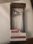 Delta Pivoting Toilet Paper Holder Leland Collection Chrome - New ; Damaged Box. Fixed Price $14.99.