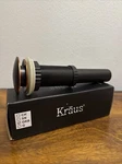 Kraus PU-10 Orb Pop Up Bathroom Sink Drain Oil Rubbed Bronze. Fixed Price $17.00.