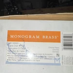Monogram Brass MB138883 Cable Drain Chrome Plated Pvc Kit For Bathtubs. Fixed Price $59.99.