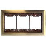 Thomas & Betts P-64-3G-CP Aluminum 3-GANG Carpet Flange Floor Boxes Steel City. Fixed Price $289.50.