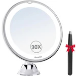 2025 Upgraded 30X Magnifying Mirror With Light, Makeup 2-LEVEL Li.... Fixed Price $29.02.