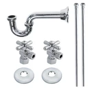 Kingston Brass KPK101P Plumbing Supply Combo Kit, Polished Chrome. Fixed Price $100.00.
