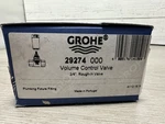 Grohe 29274000 Volume Control Rough-in Valve. Fixed Price $69.99.