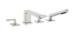 Dornbracht 27512710-06 Lulu Deck Mounted Tub Mixer With Hand Shower Set. Fixed Price $2499.99.