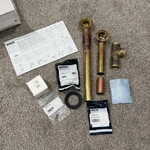 Kohler K-7259-SN Clearflo Brass Toe Tap Bath Drain Polished Nickel New. Fixed Price $149.99.