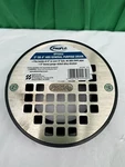 Proflo PF42932 Nickel 3"OR 4" Abs Shower Drain With 5" Alloy Strainer. Fixed Price $12.79.