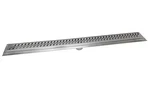 Serenedrains 304 Ss 48 Inch Brushed Nickel Linear Shower Kit Ocean Wave. Fixed Price $379.00.