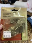 Danco Universal Lever Handles With Adapters #80833 Free Ship. Fixed Price $12.49.