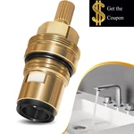 For Grohe 45882000 Ceramic Faucet Cartridge 1/2" Carbodur 1/4 Turn 90 Degree. Fixed Price $28.43.