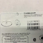 Delta T14269-CZ-PP Modern 1.75GPM 10" Single Function Shower Package, Champagne. Fixed Price $250.00.