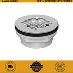 Oatey 420992 2" Pvc No-caulk Shower Drain Snap-in Stainless Steel Strainer. Fixed Price $13.99.