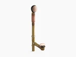 Kohler K-7259-RGD Clearflo Brass Toe Tap Bath Drain Rare Vibrant Rose Gold. Fixed Price $526.98.