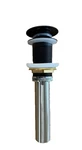 Ultra Drains Push Pop-up Assembly Without Overflow Matte Black UFP-1703. Fixed Price $21.95.
