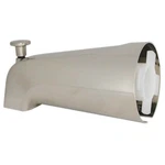 Danco Bath Tub Spout With Diverter, Brushed Nickel. Fixed Price $46.19.