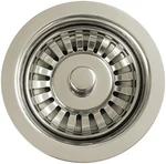 Whitehaus RNW35 Nickel 3-1/2" Basket Strainer. Fixed Price $126.00.