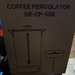 Sybo 2024 SR-CP-50B Stainless Steel Percolator For Coffee. Fixed Price $100.00.