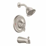 Moen Caldwell 82496EPSRN Posi-temp Pressure Balanced Tub And Shower Trim In Spot. Fixed Price $86.99.