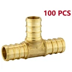Efield 100PCS 1/2" Pex Tee Barb Crimp Brass Fittings ,lead Free. Fixed Price $98.60.