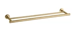 Kohler Purist K-14375-2MB 24" Double Towel Bar Rail Bathroom Moderne Brass New. Fixed Price $283.10.