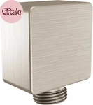 Moen A721BN Square Drop Ell Handheld Shower Wall Connector, Brushed Nickel. Fixed Price $104.25.