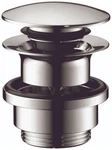 Hansgrohe 50100 Chrome Push Open Sink Drain Bathroom 1-1/4 Inch. Fixed Price $75.99.