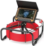 Anysun Self-leveling Sewer Camera 100FT Pipe Inspection With Hd Screen. Fixed Price $417.99.