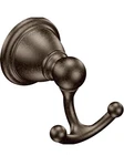 Moen YB2203ORB Brantford Double Robe Hook Oil-rubbed Bronze Finish New E54. Fixed Price $20.00.