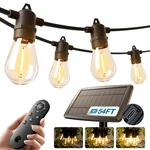 Kyy 54FT Solar String Lights Outdoor Waterproof With Usb Charging & Remote, D.... Fixed Price $31.29.