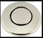 Garbage Disposal Sink-top Air Switch Push Button Insinkerator Polished Nickel. Fixed Price $31.20.