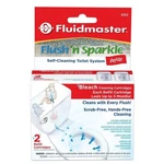 Fluidmaster Flush Sparkle Bleach Refills Pack 8302P8 Automatic Toilet Cleane. Fixed Price $13.21.