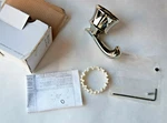 Delta Faucet H798 Cassidy Single French Curve Bath Handle Kit, Chrome 0344496835. Fixed Price $16.85.