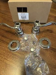 Delta RP75267 Windemere Lever Handles Hot & Cold Chrome. Fixed Price $29.95.