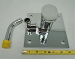 Gyro G9902-PC Wall Mount Single Lever Lav Faucet Chrome Whitehaus #BR23. Fixed Price $349.95.