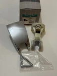 Hansgrohe 27508001 Porter Hand Shower Holder With Outlet - Chrome. Fixed Price $49.99.
