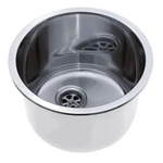 Ambassador S14-2700-UM-R Cylinder Sink (ultra-mirror Finish), 304 Ss, 2" Drain. Fixed Price $216.69.