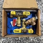 Nibco Webstone H-44443WPR Isolator Hot/cold Valve Kit 3/4" Fip Union X. Fixed Price $129.00.
