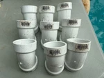 (lot Of 9 Pieces) 1-1/2" Pvc Pipe 45 Degrees Sanitary Street Elbow 73615 Genova. Fixed Price $26.99.