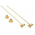 Signature Hardware Bathroom Supply Kit With 5/8" Od X 3/8" Angle Stop. Fixed Price $89.00.