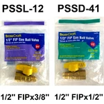 Brass Craft, Fip X (1/2'',3/8'')OD Flare Gas Ball Valve. Fixed Price $14.50.