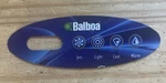 Balboa Spa Control Overlay Decal Sticker Mini Oval 2 Jet System. Fixed Price $15.00.