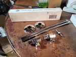 Mcguire Mfg Lav Supply Kit H2165LK 1/2" Ips X 3/8 Od, Angle Stops Chrom. Fixed Price $25.99.
