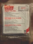 Oatey Shower Pan Liner Kit 41630 Pvc 40 Mil 5'X6' New Sealed. Fixed Price $34.00.