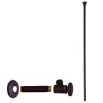 Westbrass Flat Head Toilet Kit Round Handles 1/2 Ips X 3/8 Od 20 Rubbed. Fixed Price $88.76.
