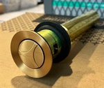 Waterstone AG281-1 Lavatory Push Drain With Overflow Classic Bronze 'flawed'. Fixed Price $113.99.