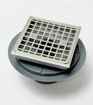 Kohler K-9136-SN Clearflo Square Design Tile-in Shower Drain, Polished Nickel. Fixed Price $59.00.