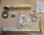 Elizabethan Classics Ltdpb Leg Tub Drain Polished Brass W/ Chain & Stopper 1-1/2. Fixed Price $169.99.