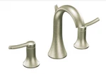 Moen Fina TS41708BN Brushed Nickel 2 Handle Widespread Trim Kit. Fixed Price $150.00.